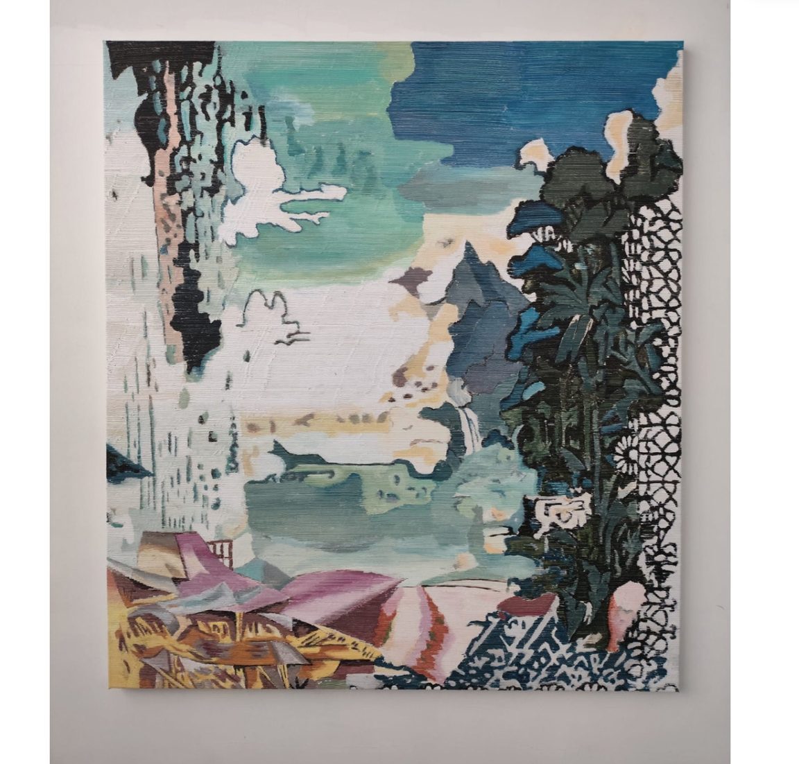 Sin título (lienzo), Federico Miró