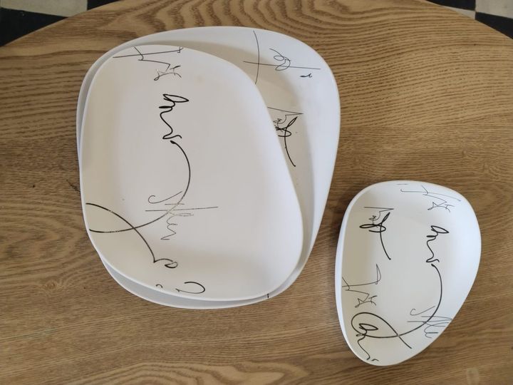 Juego de tres platos para Cookplay, Willie Márquez