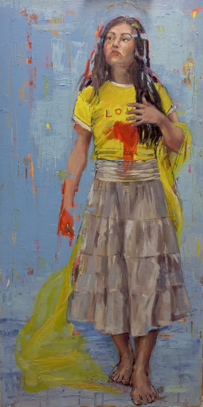 Love, painting by Ana Cañas